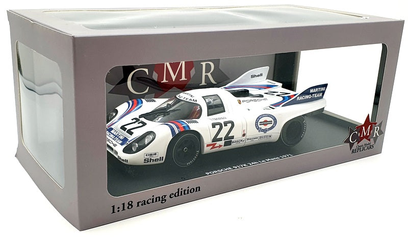 CMR 1/18 Scale Diecast CMR135 - Porsche 917K Martini Le Mans 1971 #22 Marko