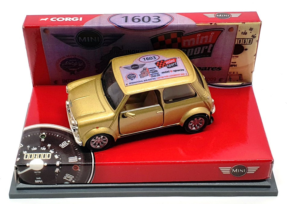 Corgi 1/36 Scale Diecast C3min15 - Mini Reworked Conversion - Gold