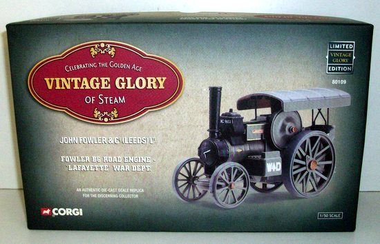 CORGI 1/50 - 80109 FOWLER B6 ROAD ENGINE - LAFAYETTE WAR DEPT