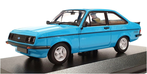 Maxichamps 1/43 Scale 940 084300 - 1975 Ford Escort II RS 2000 - Blue