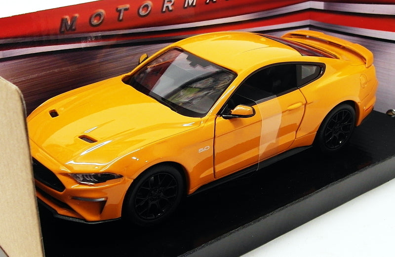 Motormax 1/24 Scale Model Car 79352 - 2018 Ford Mustang GT - Orange