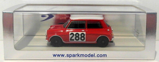 Spark Models 1/43 Scale Resin S1187 - Morris Cooper #288 3rd Monte Carlo 1963