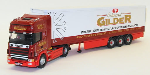 Corgi 1/50 Scale Model Truck CC12933 - Scania Topline Fridge Trailer - Gilder
