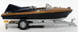 Brooklin Models 1/43 Scale BRK71 - 1955 Classic American Speedboat With Trailer
