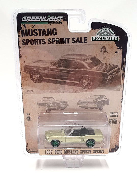 Greenlight 1/64 Scale Diecast 30215 - 1967 Ford Mustang Sports Sprint Chase