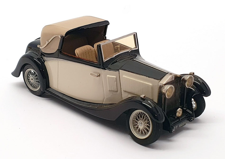 Top Marques 1/43 Scale RR3 - 1934 Rolls Royce 20/25 Mulliner D/H Sedanca Coupe