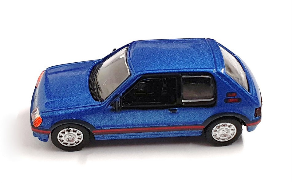 Norev 1/87 Scale 471729 - 1990 Peugeot 205 GTI - Miami Blue