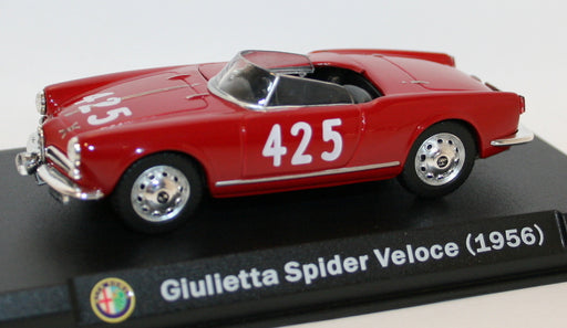 Altaya 1/43 Scale - Alfa Romeo Giulietta Spider Veloce 1956  #425
