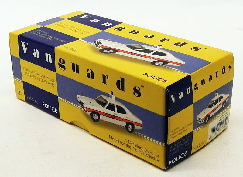 Vanguards 1/43 Scale VA10305 - Ford Cortina Mk3 20000GT - Thames Valley Police
