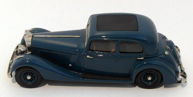 Lansdowne Models 1/43 Scale LDM61 - 1937 Jensen 3.5 Litre S-Type - Blue