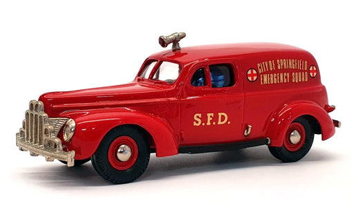 Brooklin 1/43 Scale BRK9 036 - 1940 Ford Van Emergency Squad - 1 Of 100