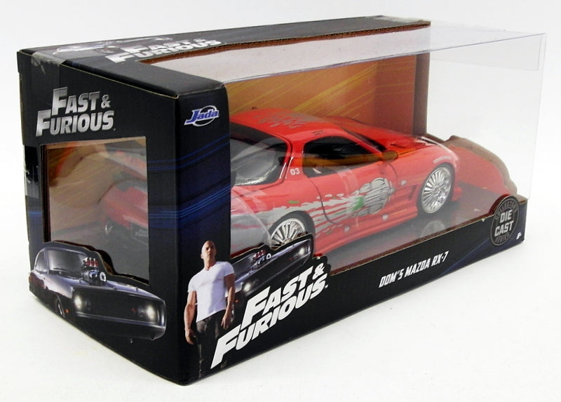 Jada 1/24 Scale 98338 - Fast & Furious Dom's Mazda RX-7 - Red