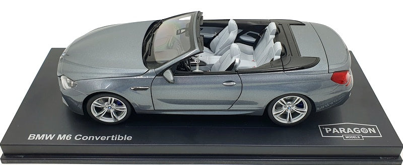 Paragon 1/18 Scale Diecast PA-97062 - BMW F12M M6 Cabrio LHD - Space Grey