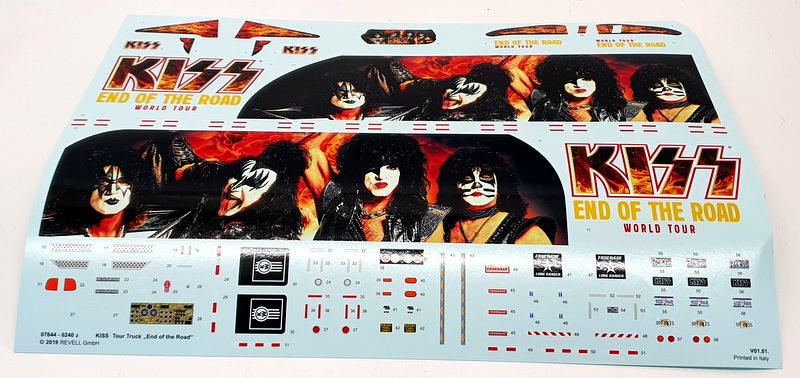 Revell 1/32 Scale Model Truck Kit 07644 - Tour Truck Kiss End of The Road