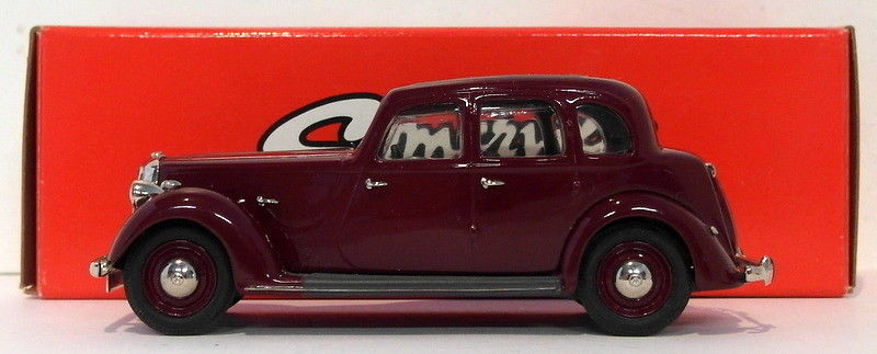 Somerville Models 1/43 Scale 148 - 1937 Rover P2 (6 Light) - Maroon