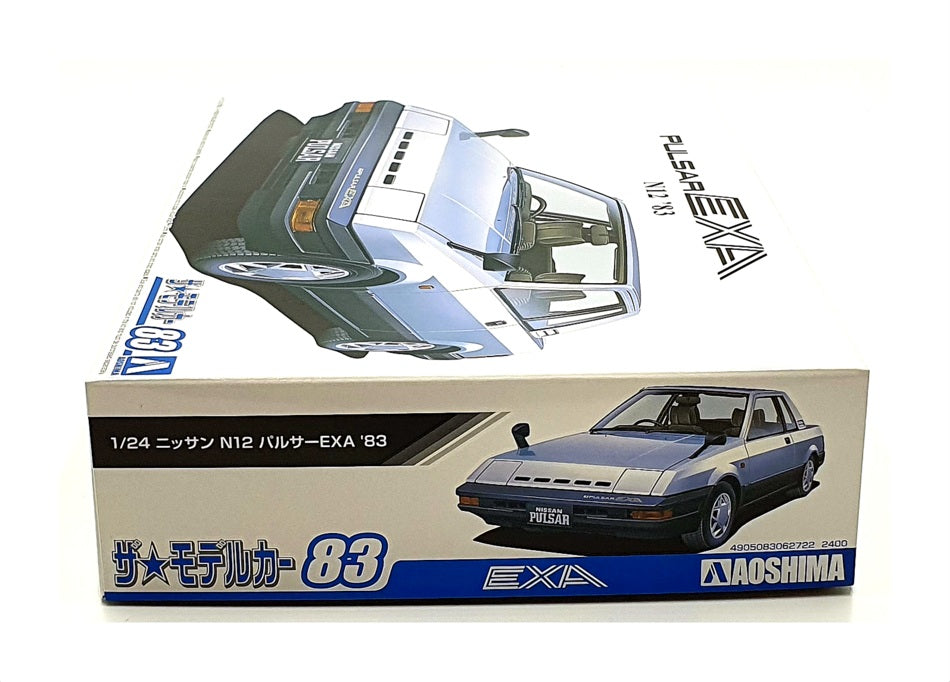 Aoshima 1/24 Scale Unbuilt Kit 062722 - 1983 Nissan Pulsar EXA N12