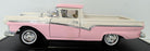 Lucky Diecast 1/18 Scale 92208 1957 Ford Ranchero Pink White