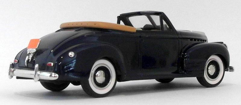 Durham 1/43 Scale DUR 33  - 1941 Chevrolet Deluxe Top Down Dark Blue
