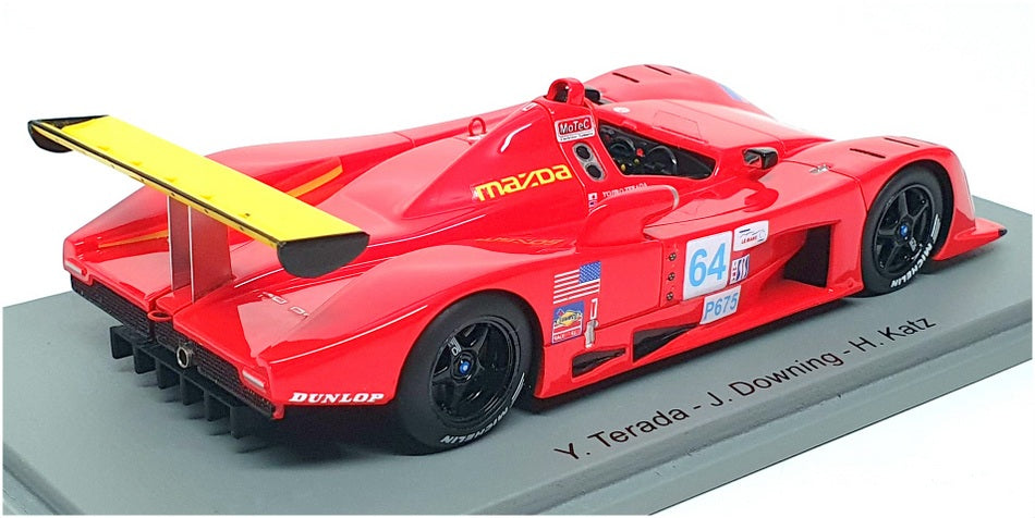 Spark Model 1/43 Scale SCWR17 - WR Mazda #64 Petit Le Mans 2003 - Red