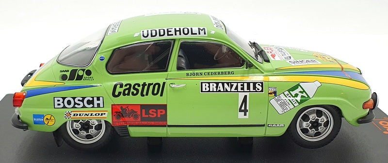 IXO 1/18 Scale 18RMC085A - SAAB 96 V4 #4 Winner Swedish Rally 1976 Eklund