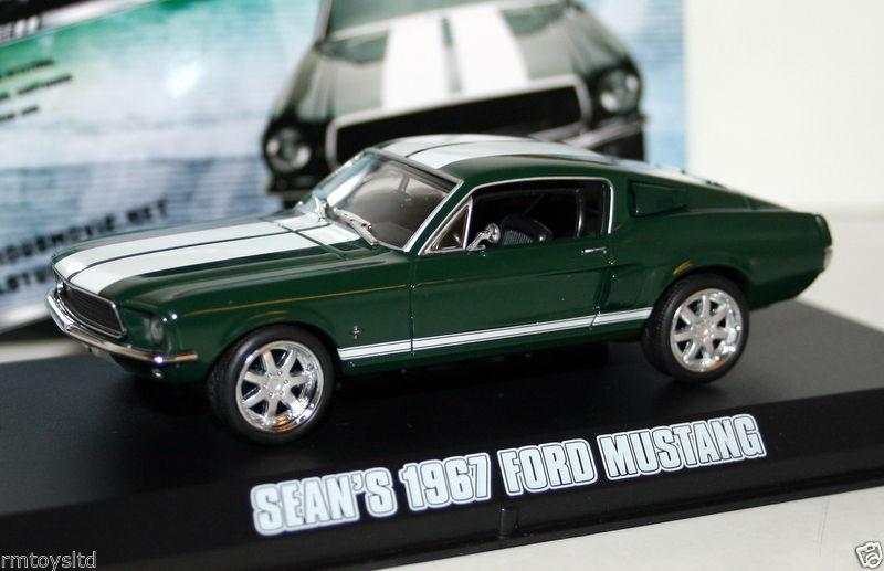 GREENLIGHT 1/43 - 86211 FAST & FURIOUS FORD SEAN'S 1967 FORD MUSTANG - GREEN