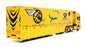 Eligor 1/43 Scale 111910 - Scania F1 Transporter Truck Jordan 2000 - Yellow