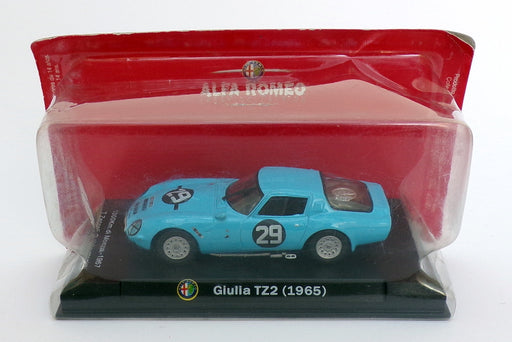 Altaya 1/43 Scale AL15420 - 1965 Alfa Romeo Giulia TZ2 - #29 Blue