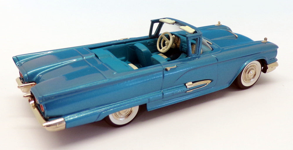 Brooklin Models 1/43 Scale BRK64A 002 - 1959 Ford Thunderbird - Met Blue