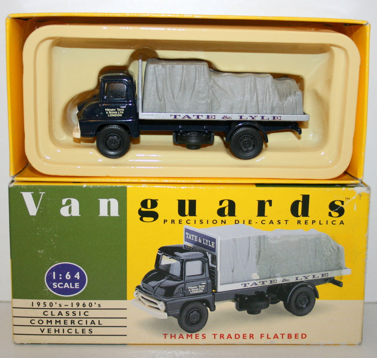 VANGUARDS 1/64 VA39000 THAMES TRADER FLATBED TATE & LYLE