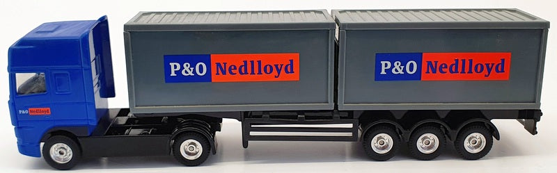 Corgi 1/64 Scale TY87004 - DAF 95 Skeletal Trailer  P&O Nedlloyd