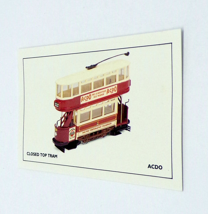 Corgi 1/76 Scale Diecast 97270 - Closed Top Tram Car - Acdo — R.M.Toys Ltd