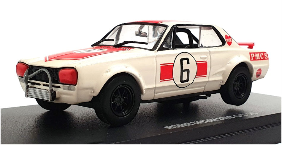 Kyosho 1/43 Scale 03022R - Nissan Skyline 2000GTR Racing - Red #6