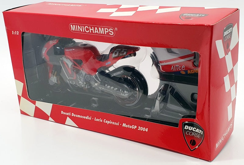 Minichamps 1/12 Scale 122 040065 - Ducati Desmosedici MotoGP 2004 - Capirossi