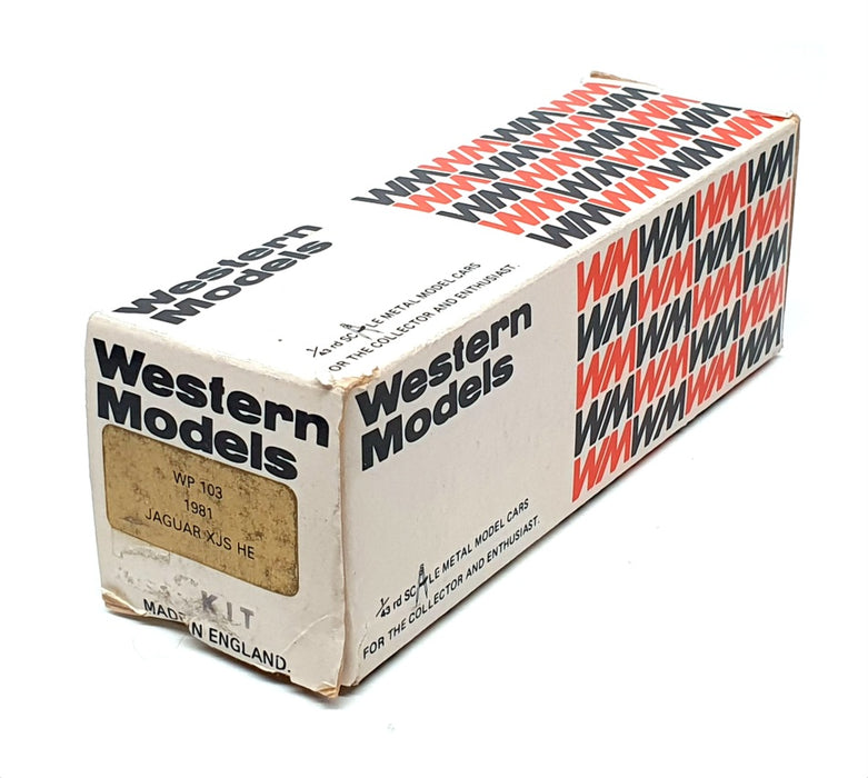 Western Models 1/43 Scale Unbuilt Kit WP103 - 1981 Jaguar XJS HE