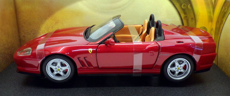 Hot Wheels 1/18 Scale 57311 - Ferrari 550 Barchetta - Metallic Red
