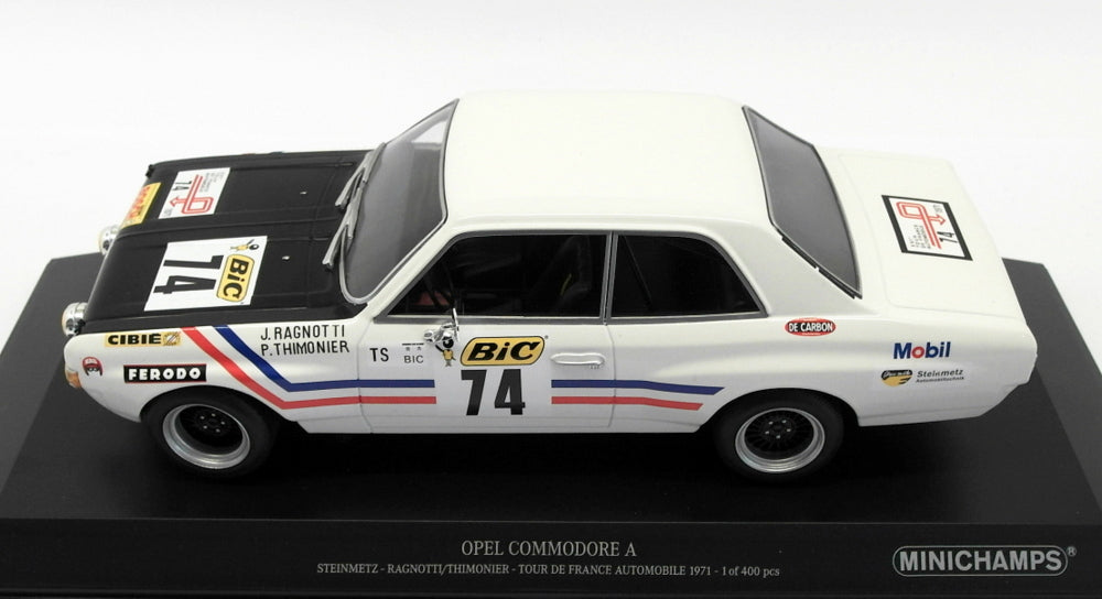 Minichamps 1/18 Scale 155 714674 - Opel Commodore A - Tour de France 1971