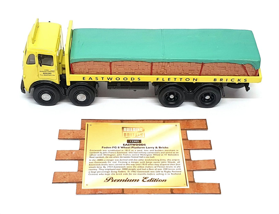 Corgi 1/50 Scale 12302 - Foden FG 8 Wheel Platform Lorry & Bricks - Eastwoods
