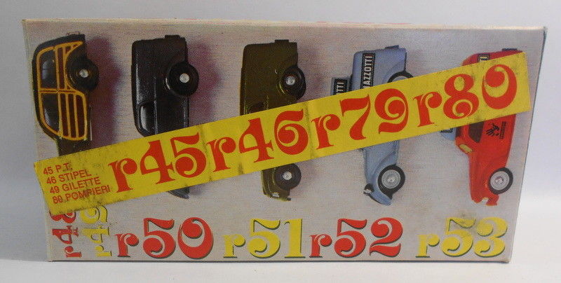 Brumm 1/43 Scale Metal Model - R45 FIAT 500 COMMERCIALE