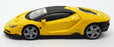 Lamborghini Centenario - Yellow - Maisto / Kinsmart Pull Back & Go Car