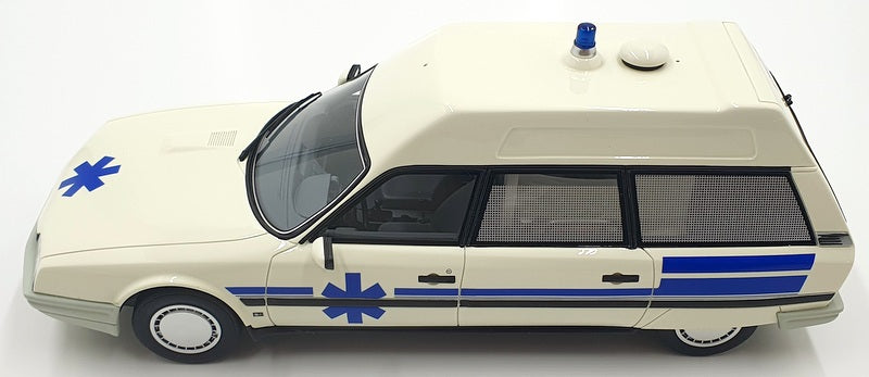 Otto Mobile 1/18 Scale Resin OT367 - Citroen CX Break Ambulance - White