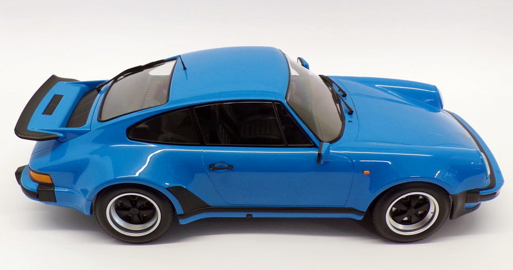 Minichamps 1/12 Scale 125 066111 - 1977 Porsche 911 Turbo - Mexico Blue