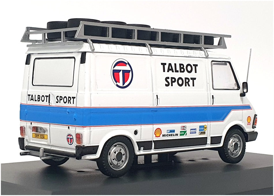 Ixo 1/43 Scale RAC369X - Citroen C35 Talbot Sport Rally Assistance 1981 - White