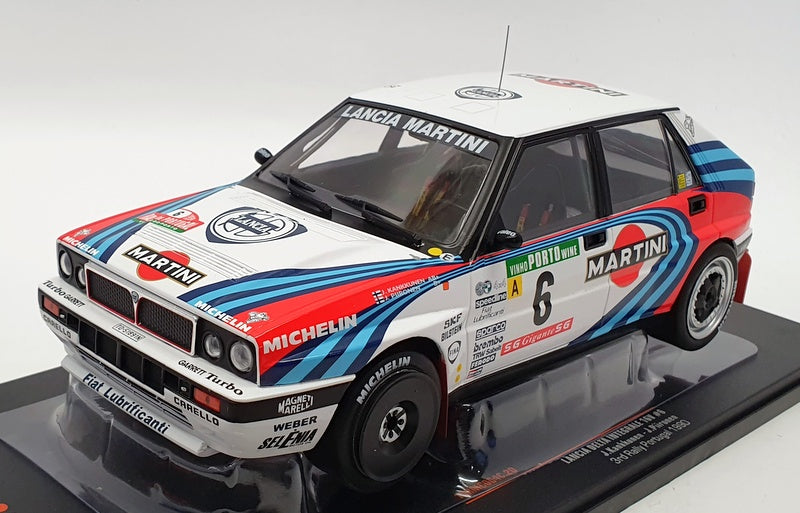 IXO Models 1/18 Scale 18RMC064C - 1990 Lancia Delta 16V #6 Kankkunen/Piironen