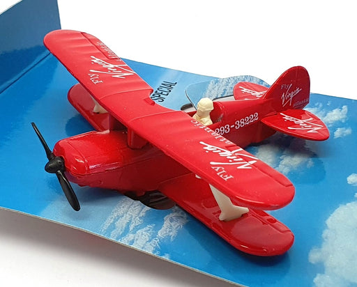 Matchbox Skybusters 1/64 Scale SB-12 - Pitts Special Aircraft Virgin - Red