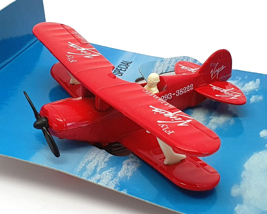Matchbox Skybusters 1/64 Scale SB-12 - Pitts Special Aircraft Virgin - Red
