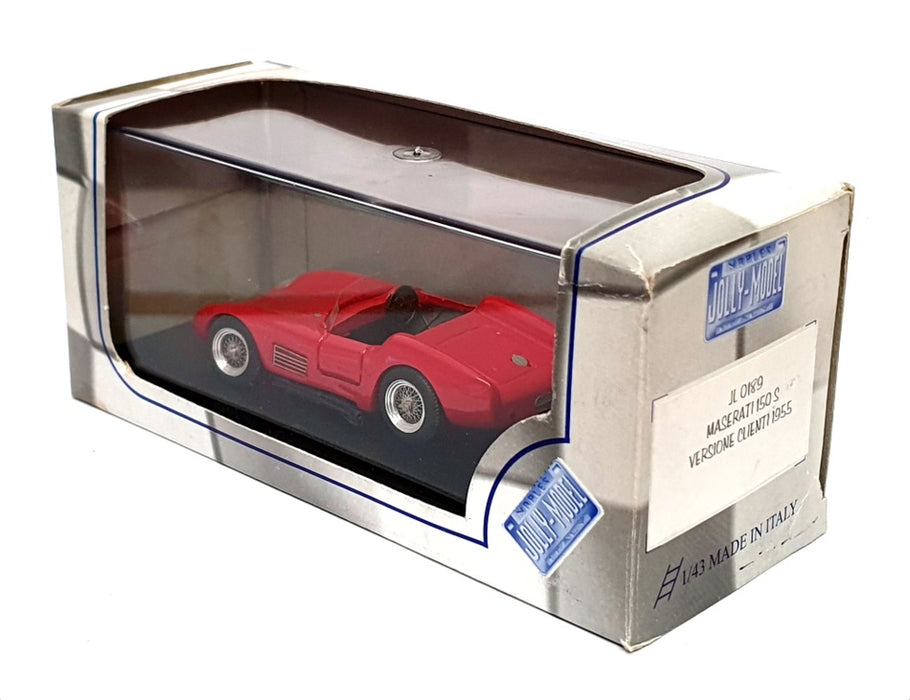 Jolly Model 1/43 Scale Resin JL0189 - 1955 Maserati 150S - Red