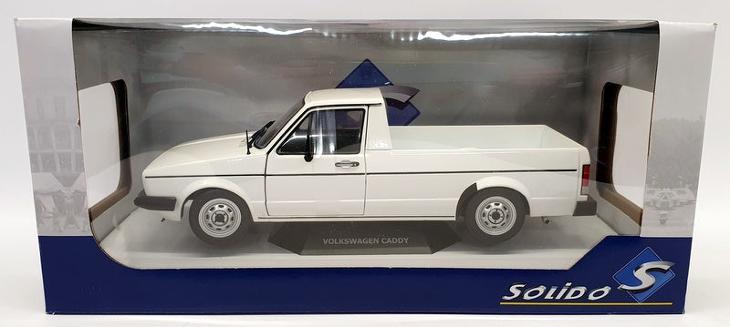 Solido 1/18 Scale Model S1803501 - 1982 Volkswagen VW Caddy MK1 White