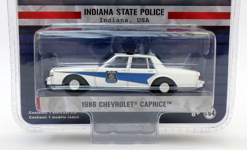 Greenlight 1/64 Scale 42900-B - 1986 Chevrolet Caprice Police - Indiana
