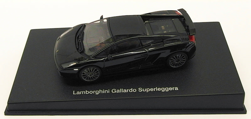 Autoart 1/43 Scale Model Car 54612 - Lamborghini Gallardo Superleggera - Black