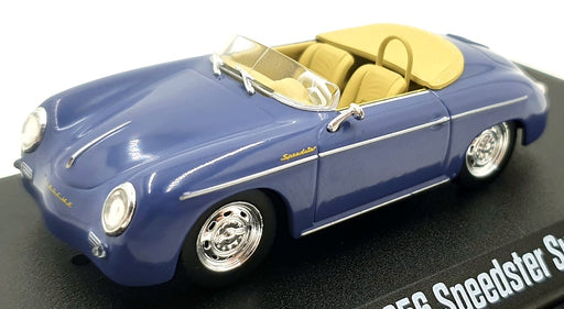 Greenlight 1/43 Scale 86598 - 1958 Porsche 356 Speedster Super - Blue